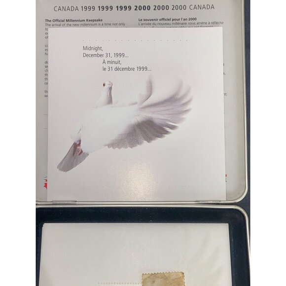 Canada Post Millennium 1999-2000 Canada Stamp set In Keepsake Box - Picture 5 of 6